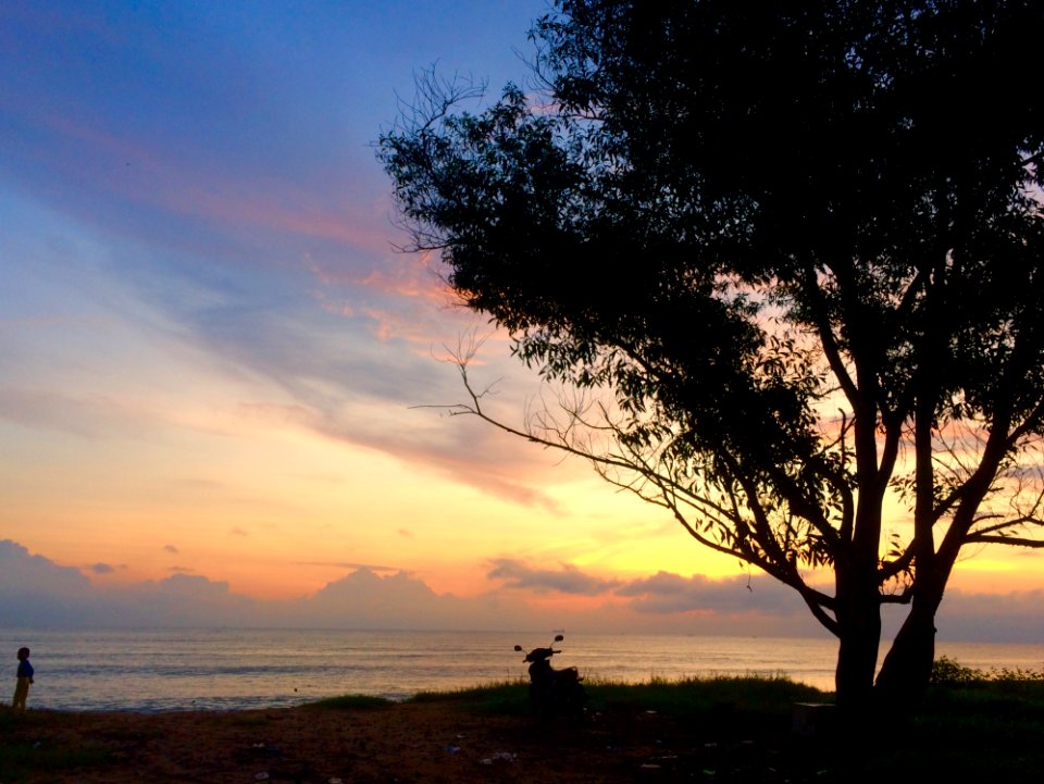 Beach Clouds Dawn