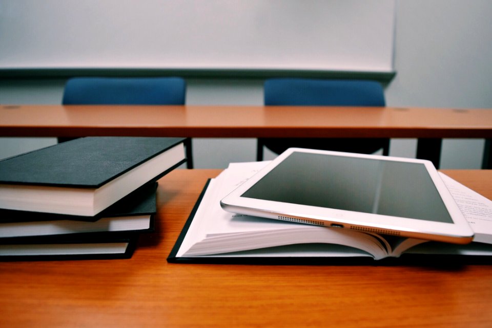 Books Classroom Close-up