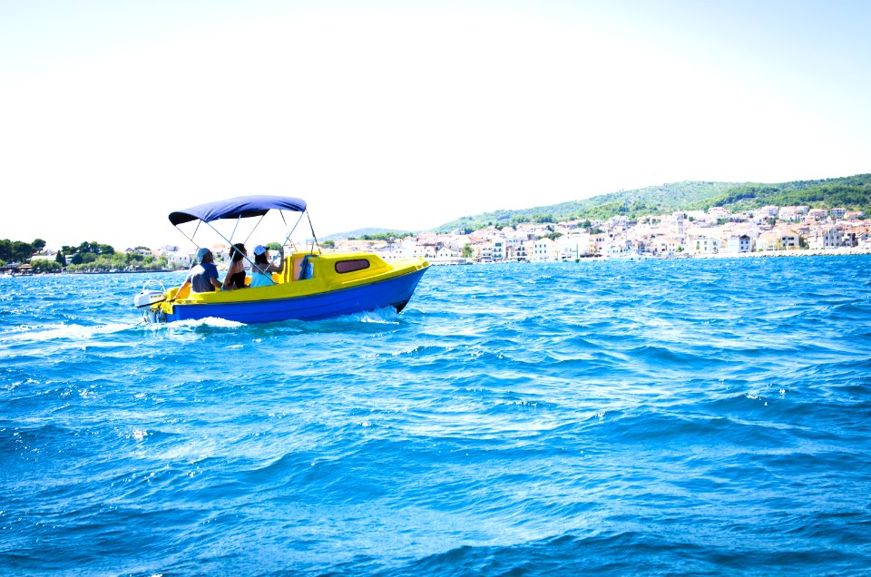 Beach Blue Boat