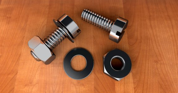 Bolts Carpentry Chrome