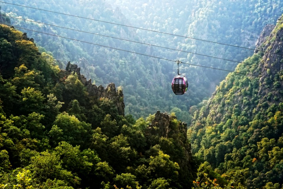 Cable Car During Daytime