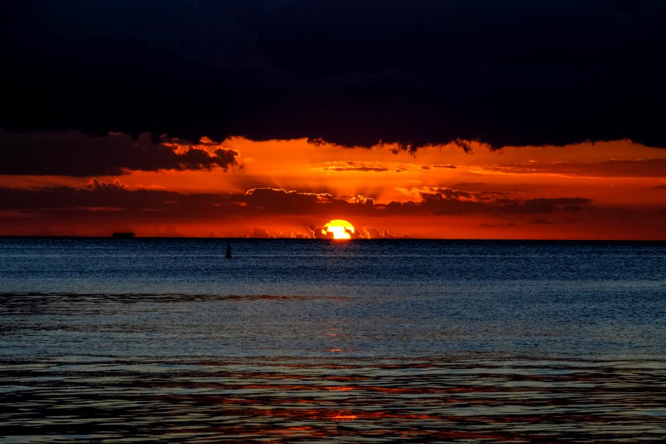 Beach Cloudscape Dawn