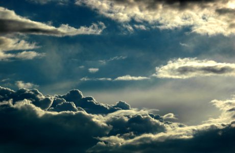 Atmosphere Blue Cloud photo