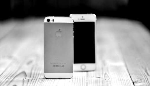 Apple Devices Black-and-white photo