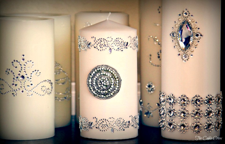 Art Candles Decoration