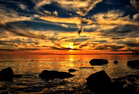 Beach Dawn Dusk photo