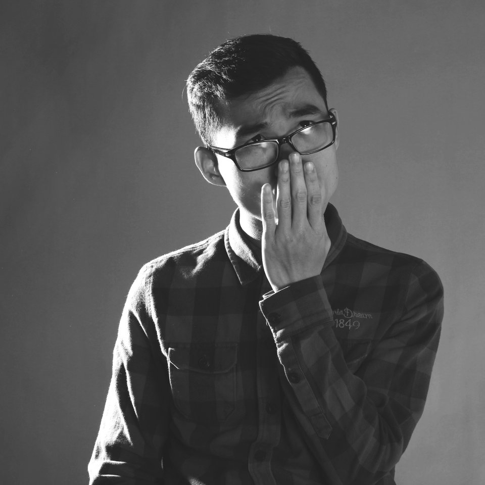 Adult Black-and-white Boy