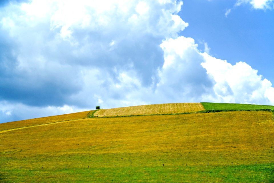 Agriculture Calm Clouds