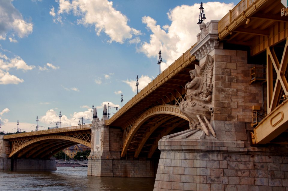 View Of Bridge In City