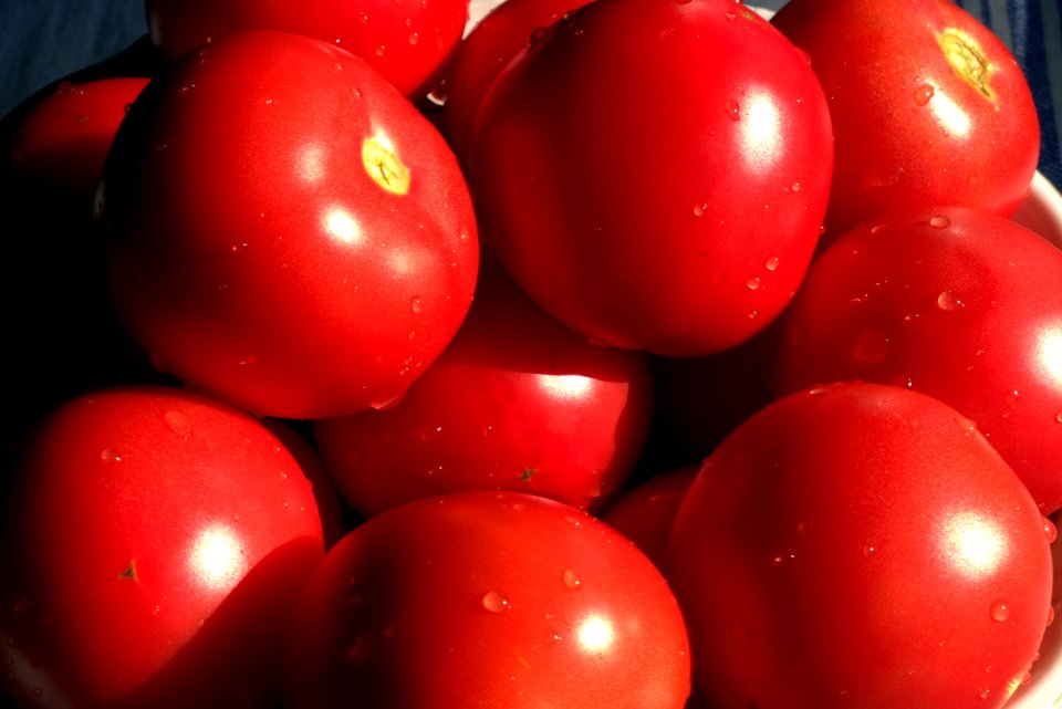 Full Frame Shot Of Red Tomatoes