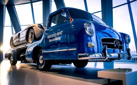 View Of Blue Cart