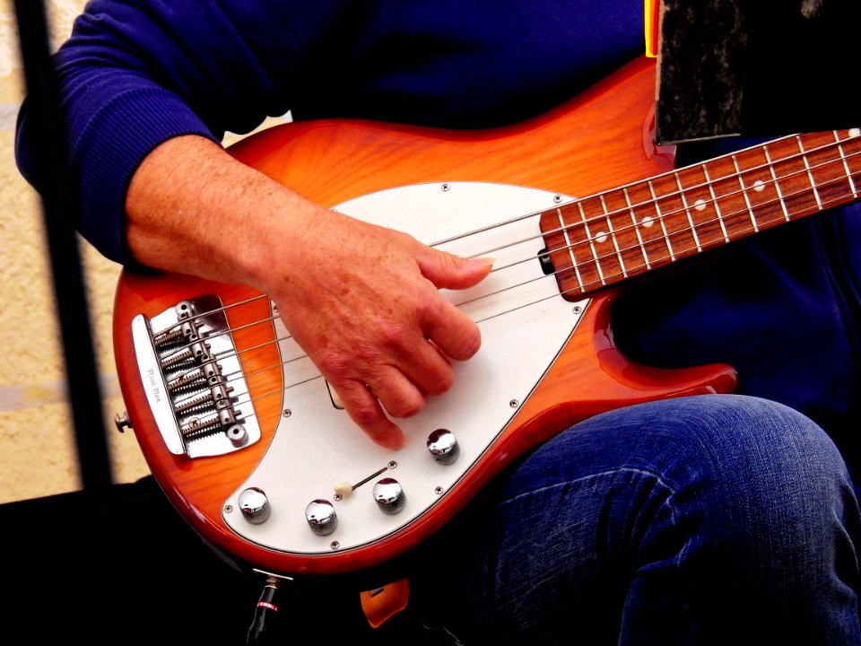 Man Playing Guitar