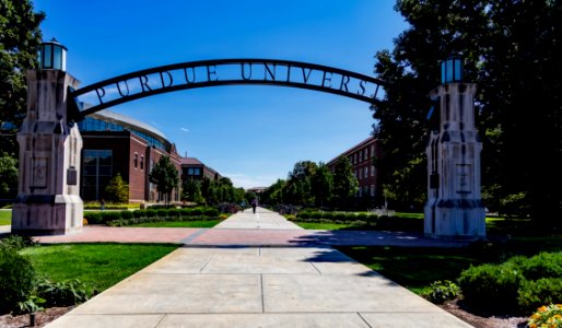 University Entrance Arch photo