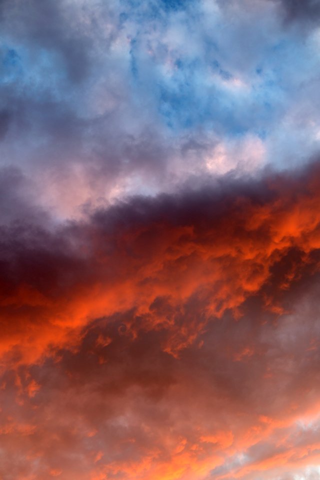 Scenic View Of Dramatic Sky During Sunset