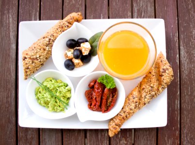 Bowl Bread Breakfast photo