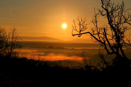 Backlit Dawn Dusk