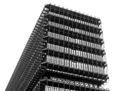 Architecture Black-and-white Building photo