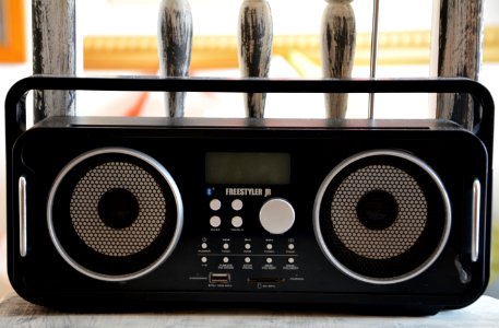 Freestyler Black Radio Stereo