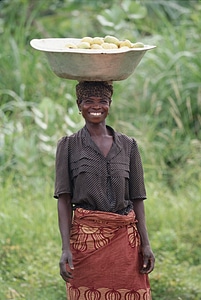 Bowl pot top of head