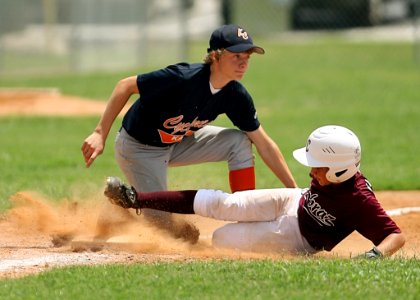 Action American Athlete