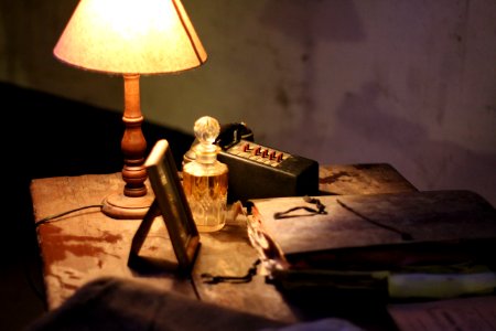 Antique Book Bottle
