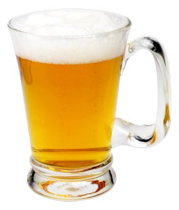 Clear Beer Glass