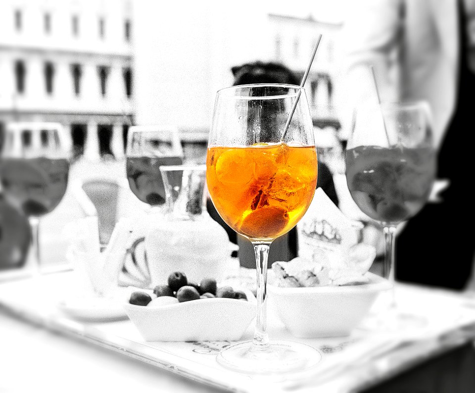 Berries Beverage Black-and-white