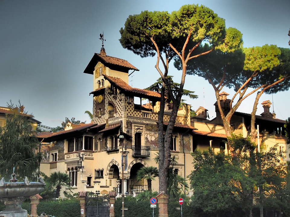 Mediterranean romantic house