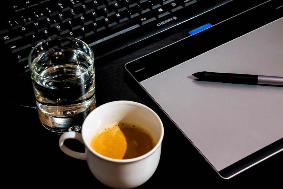 Business Coffee Composition