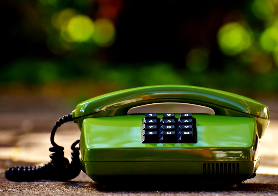 Macro Phone Telephone