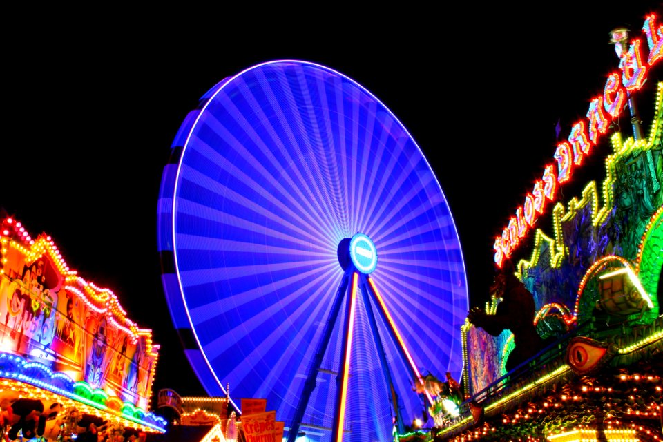 Amusement Park Background