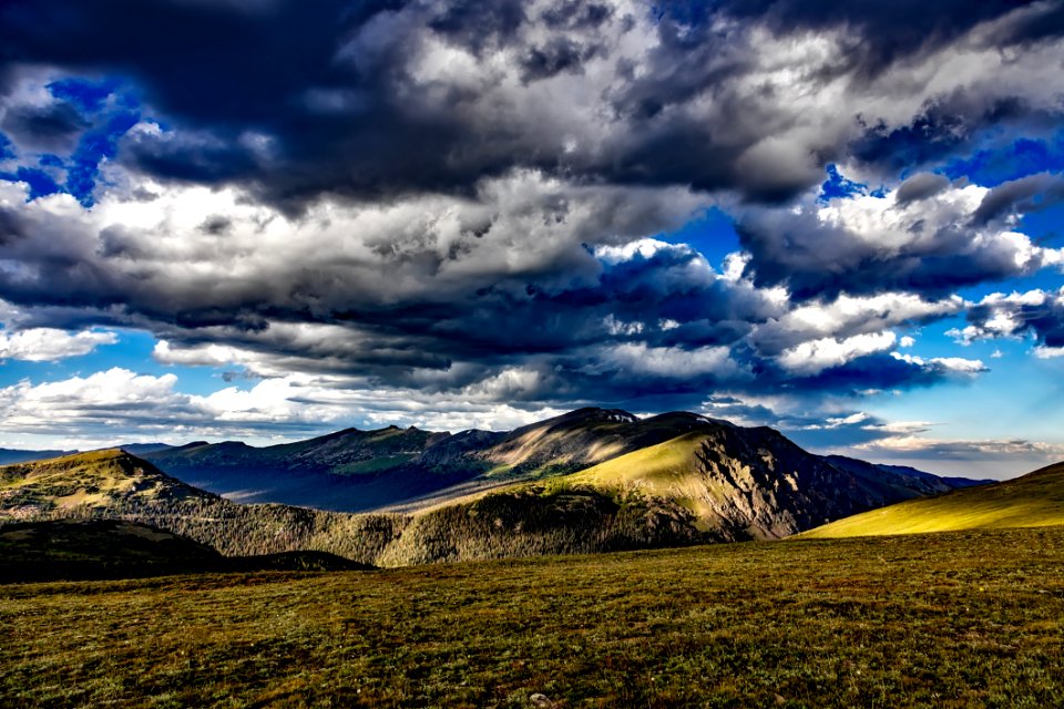 Landscape Photograph Of Green Brown Hills At Daytime