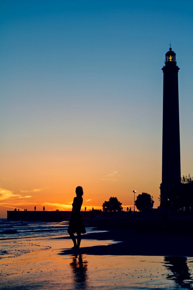 Architecture Beach Dawn