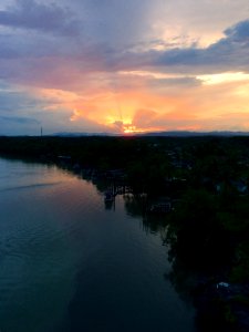 Clouds Dawn Evening photo