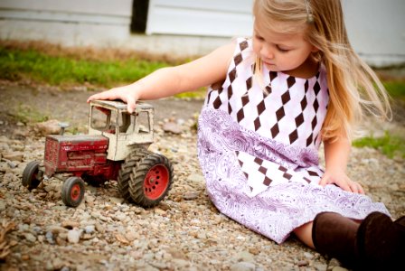 Child Girl Grass
