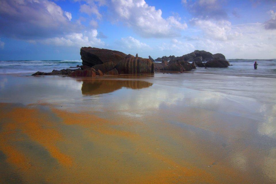 Beach Clouds Coast photo