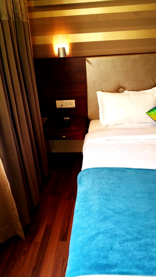 Bed Bedroom Blue