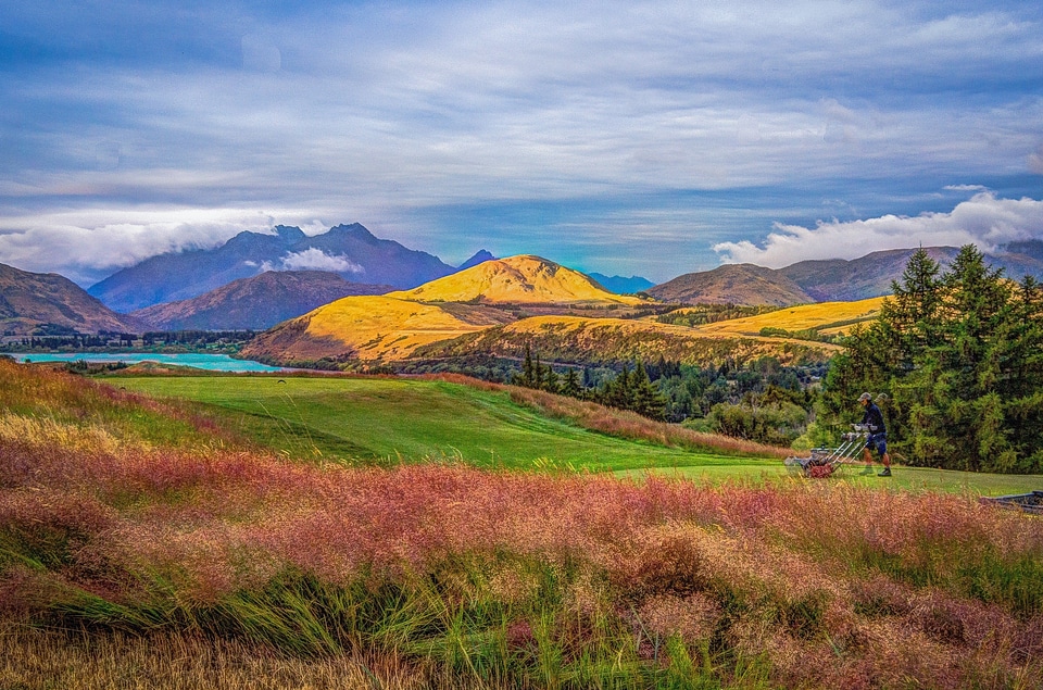 Mountains landscape wilderness photo