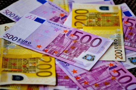 500 Euro Bill photo