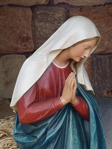 Worship christmas nativity scene