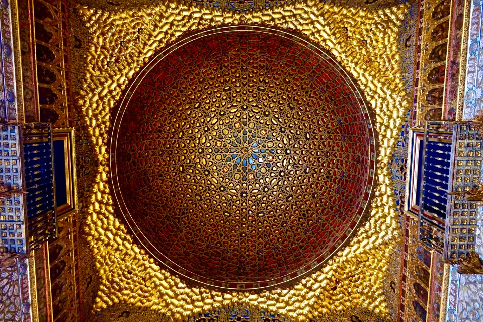 Low Angle Photo Of Red And Yellow Dome Roof