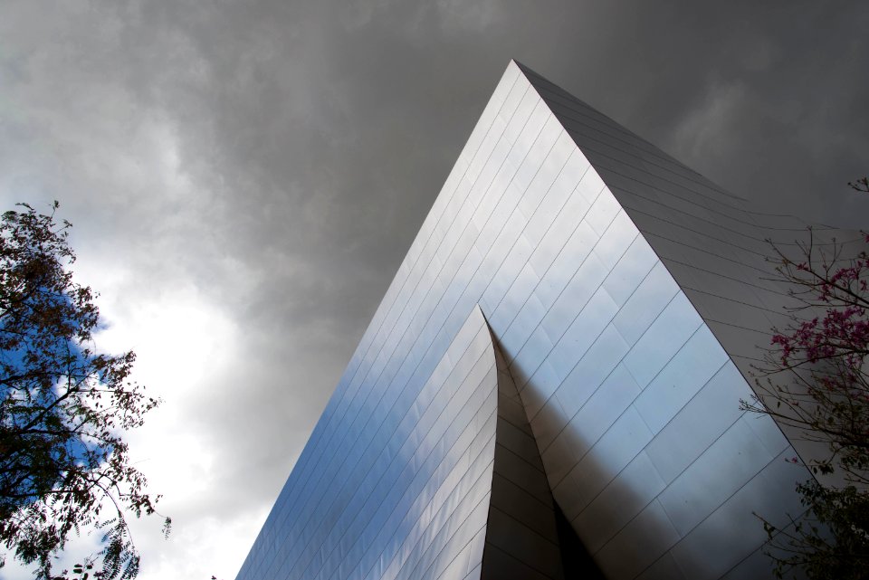 Architecture Building Cloudy