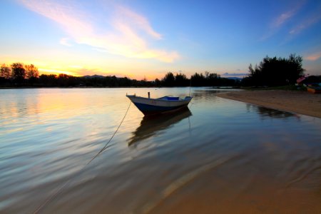 Boat Dawn Daylight