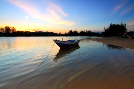 Boat Dawn Daylight photo