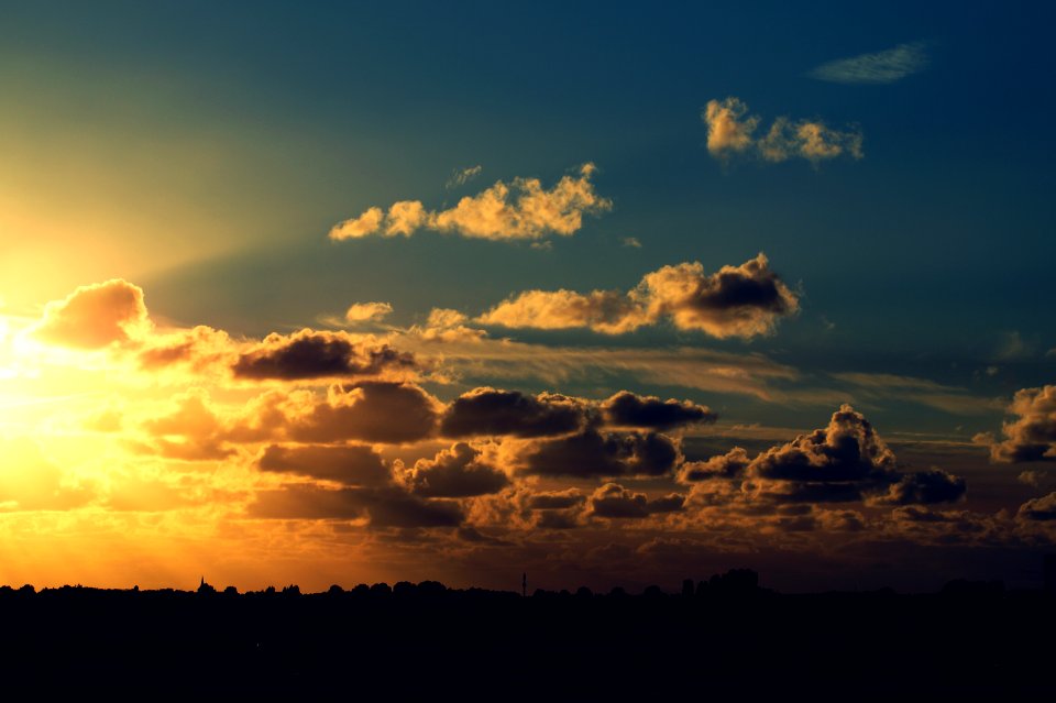 Clouds Dawn Daylight