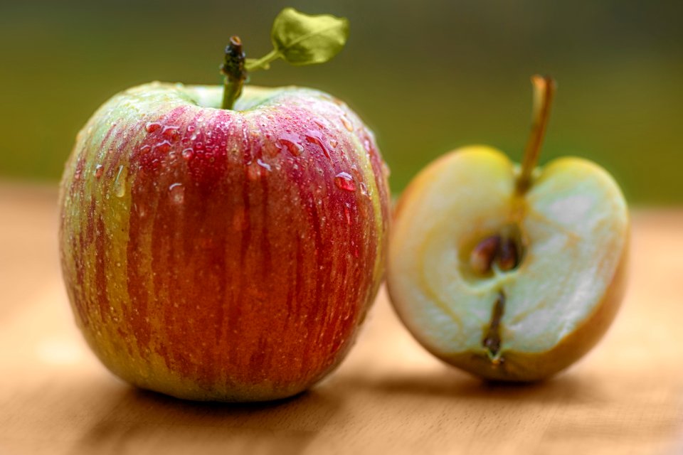 Apples Blur Close-up