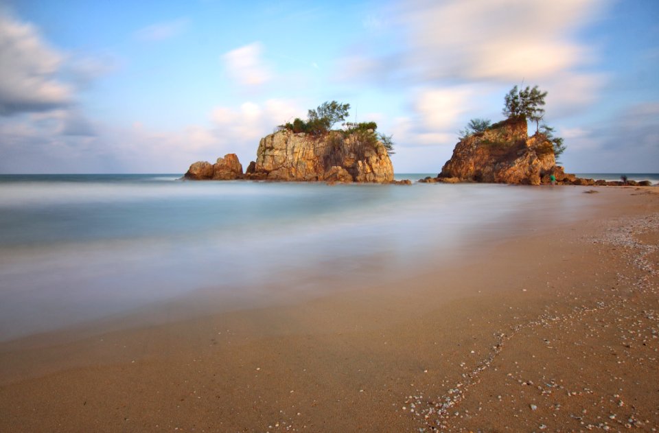 Beach Calm Clouds