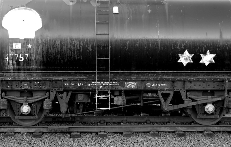 Black-and-white Carriage Coal