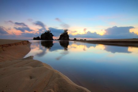 Clouds Lake Landscape