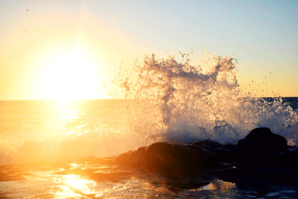 Beach Dawn Dusk